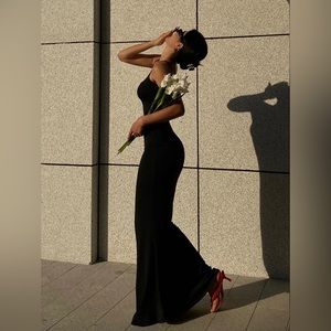 Skims Soft Lounge Long Slip Dress